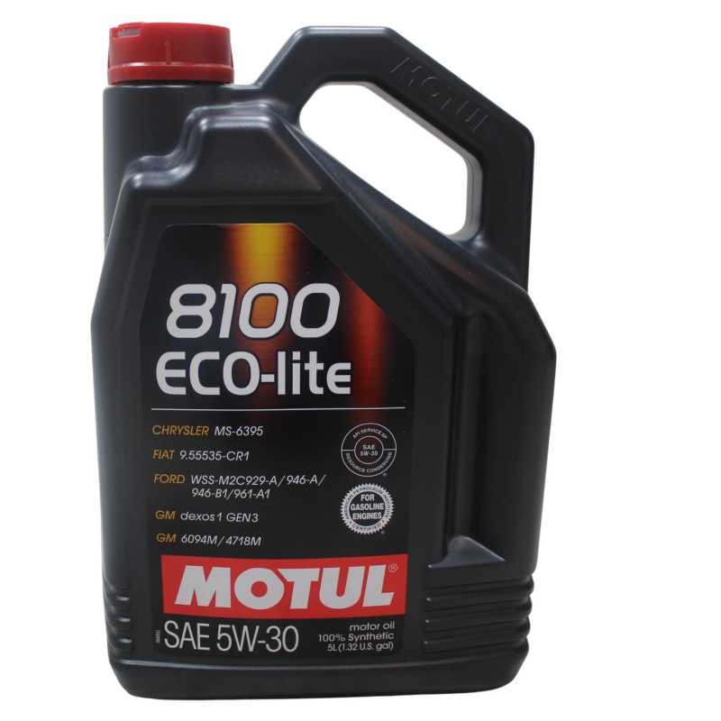 MOTUL 8100 ECO-LİTE 5W30 5 LT DEXOS -1 - MOTUL MARKA