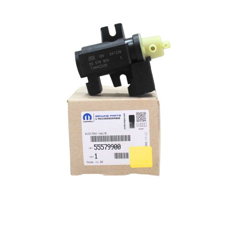Opel Meriva B 1.3 Dizel Turbo Selenoid Valfi - Orijinal 55579900